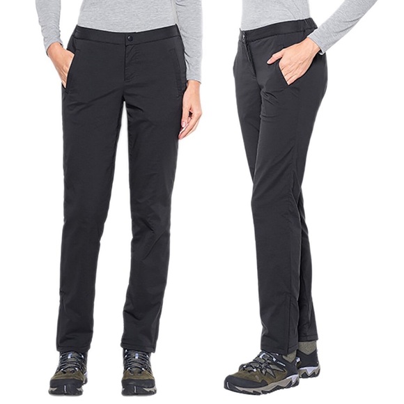 Orvis Pants Jumpsuits Orvis Black Fleecelined Tapered Leg - Main Image